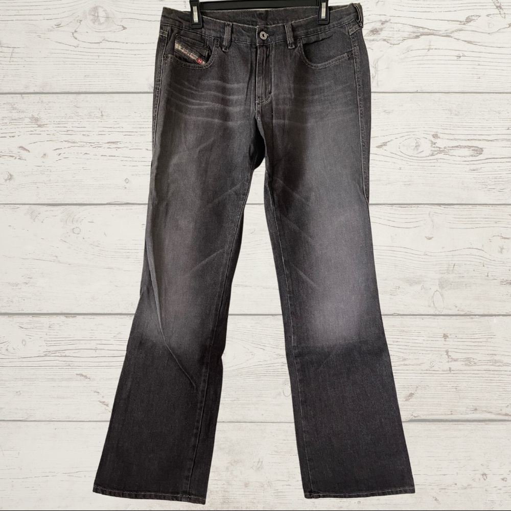 Diesel Industries Zink dark grey denim jeans~ Mint Condition~ SIZE 33